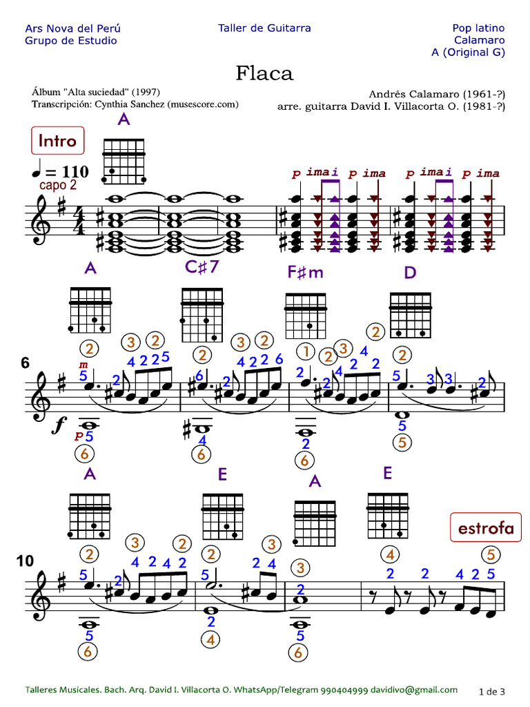 Flaca (A) Intro | PDF