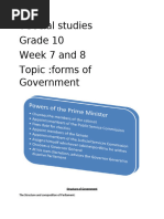 Structure of Trinidad and Tobago Government | PDF | Separation Of ...