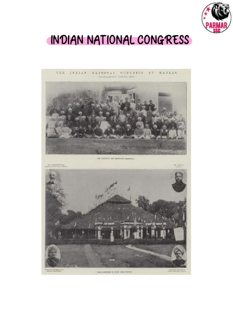 Formation of Indian National Congress | PDF | Indian National Congress ...
