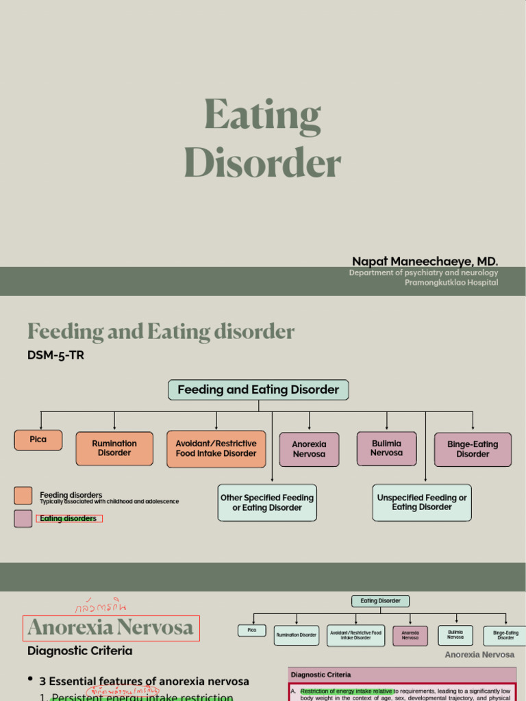 3. Eating disorder 3rd Med student | PDF | Bulimia Nervosa | Eating ...