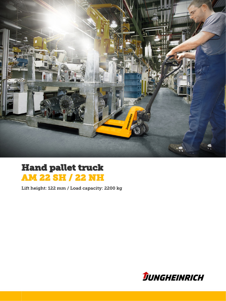 Jungheinrich AM 22 Hand Pallet Truck | PDF | Pallet | Elevator