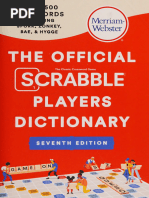 Official SCRABBLE Players Dictionary Guide | PDF | Vocabulary | Word