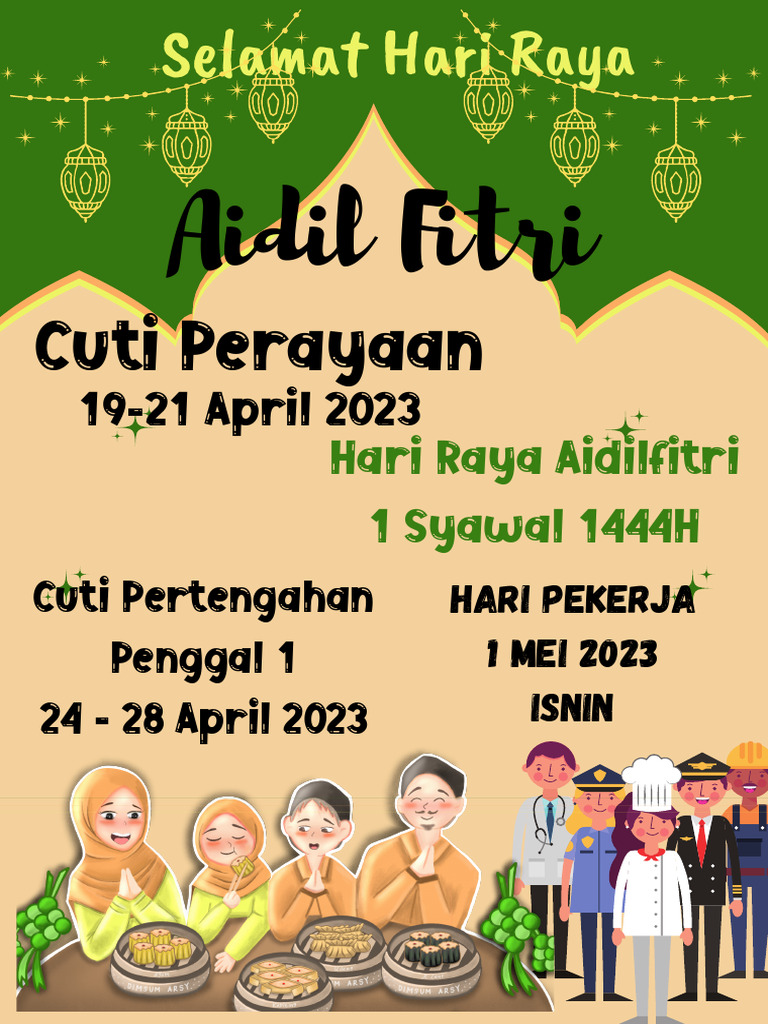 cuti raya | PDF