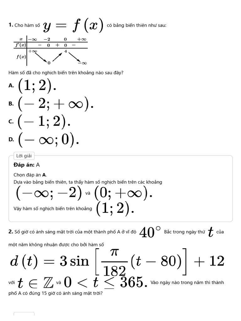 Toán | PDF