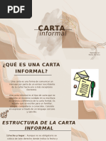 Ejemplos de cartas informales | PDF