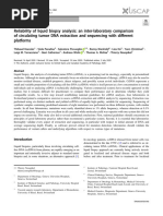 Tempus xF Liquid Biopsy Overview | PDF | Biopsy | Cancer
