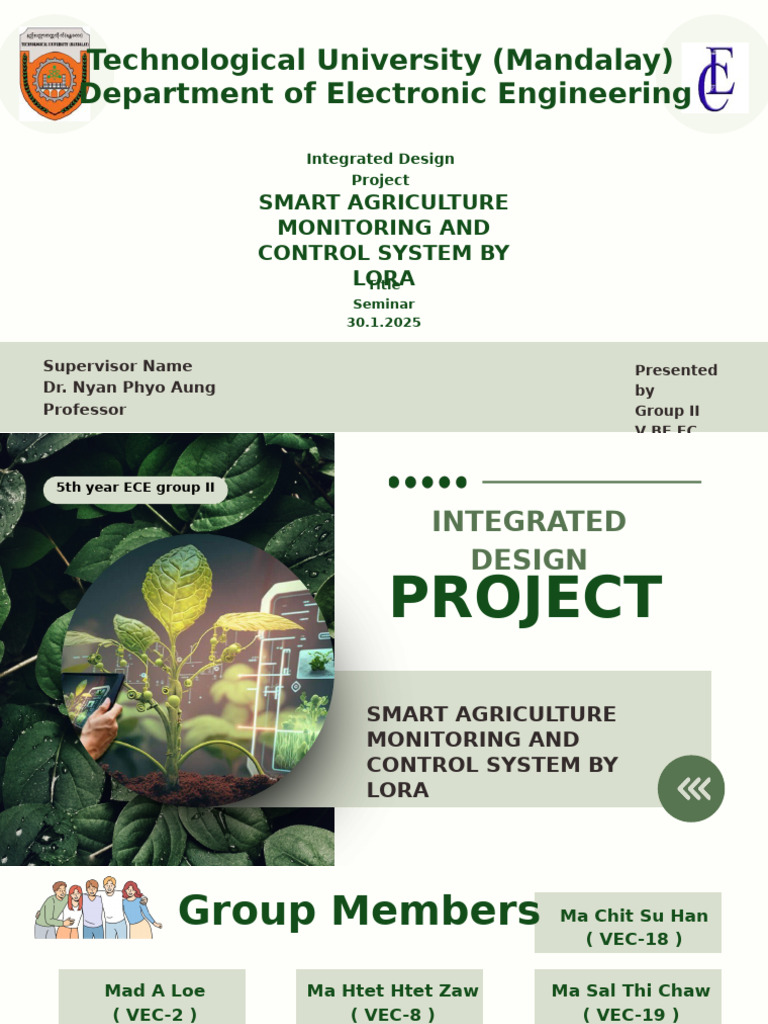 Smart Agriculture System Using LoRa | PDF | Arduino | Information And ...