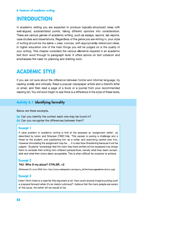 Chapter2 - Academic Style p115-126 Gillet-Hammond - Martala 2009 | PDF