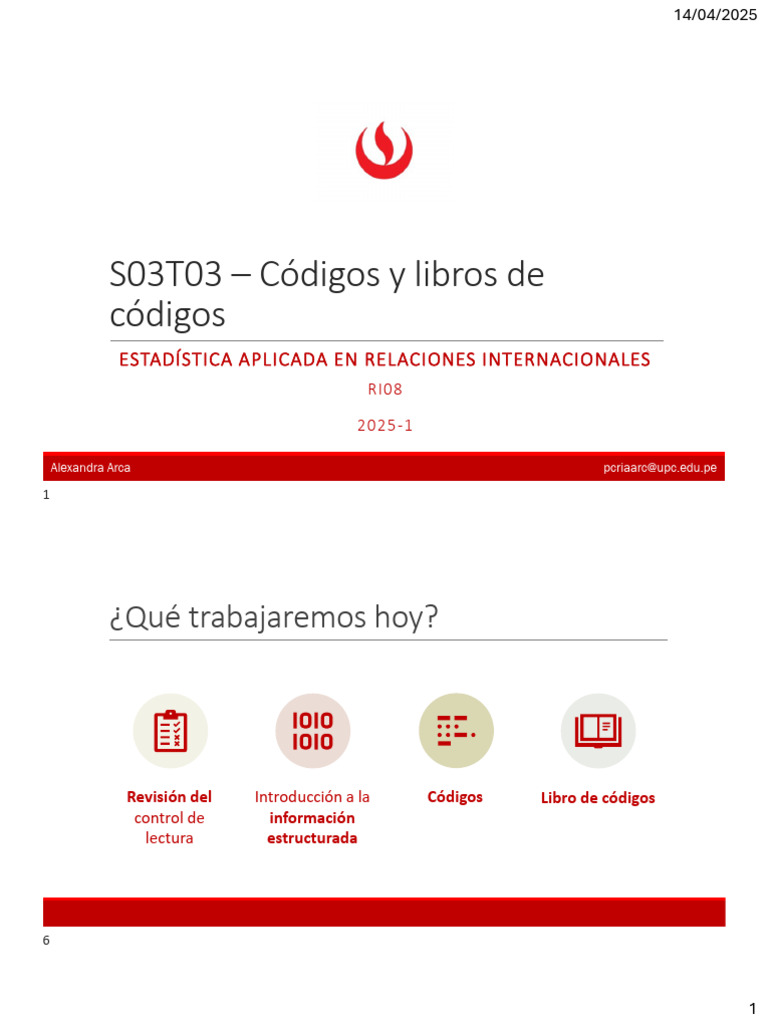 RI08 S03T03 250414-15 Información Estructurada Códigos y Libros de ...
