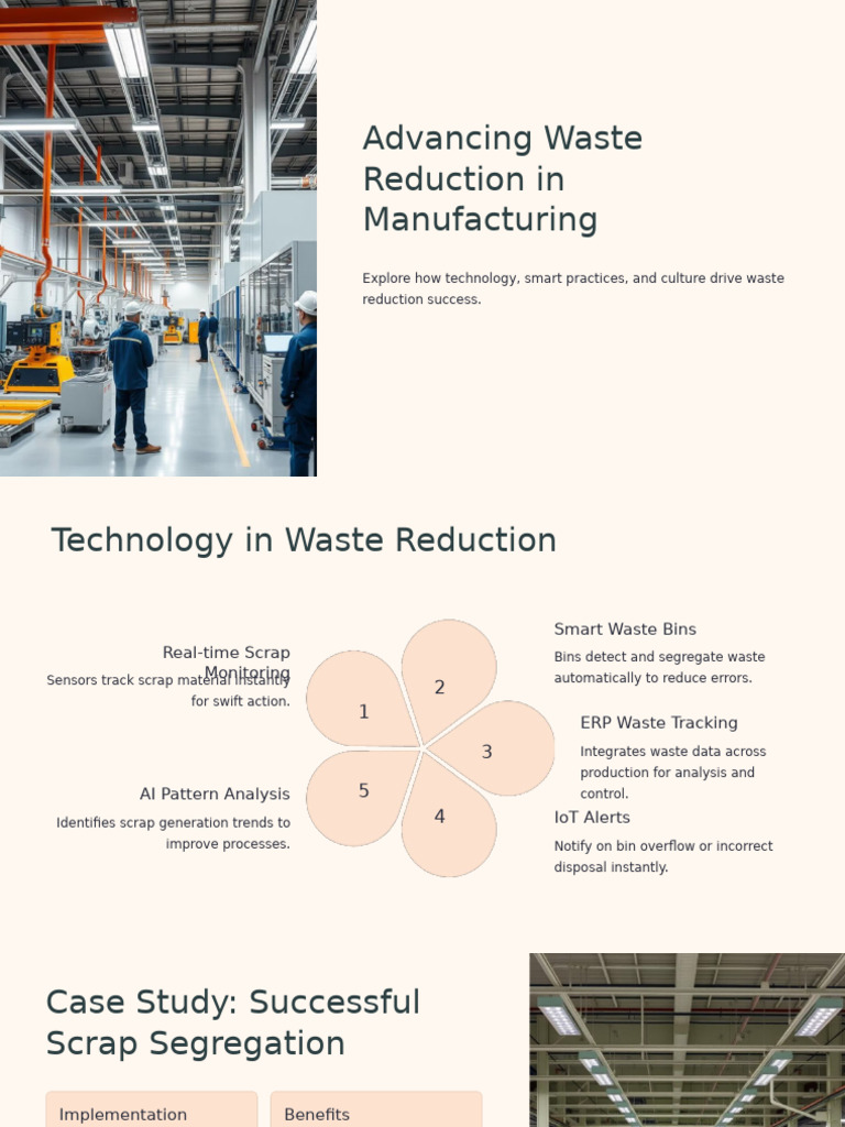 Waste Reduction Strategies in Manufacturing | PDF | Waste Management ...