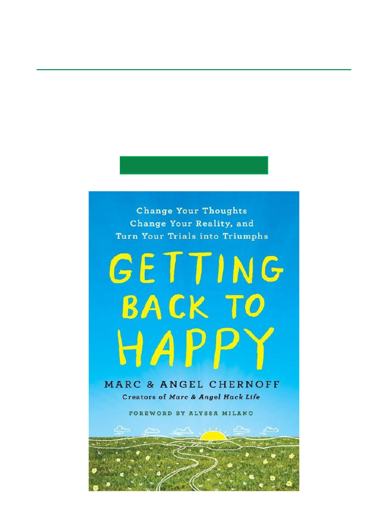Secure Copy Getting Back To Happy Change Your Thoughts, Change Your ...
