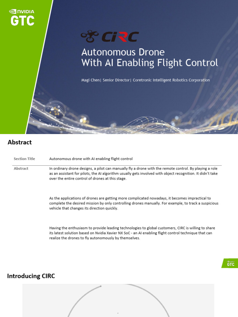 Autonomous Drone With AI-Enabling Flight Control - 1647880979787001n3Kg ...
