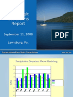 SRBC Hydrologic Conditions Presentation 9-11-08