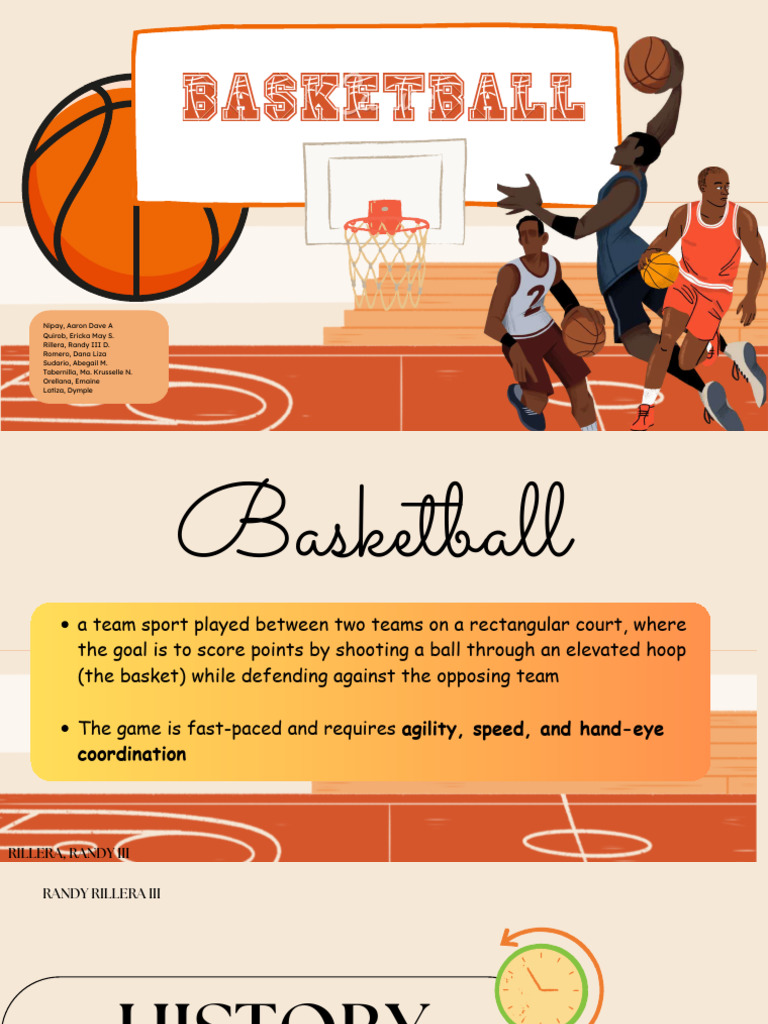 History and Rules of Basketball | PDF | Referee | Games Of Physical Skill