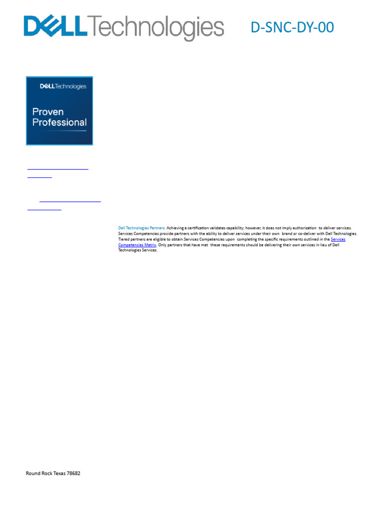 Dell SONiC Deploy Certification Guide | PDF | Internet Protocols ...