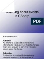 Events CSharp