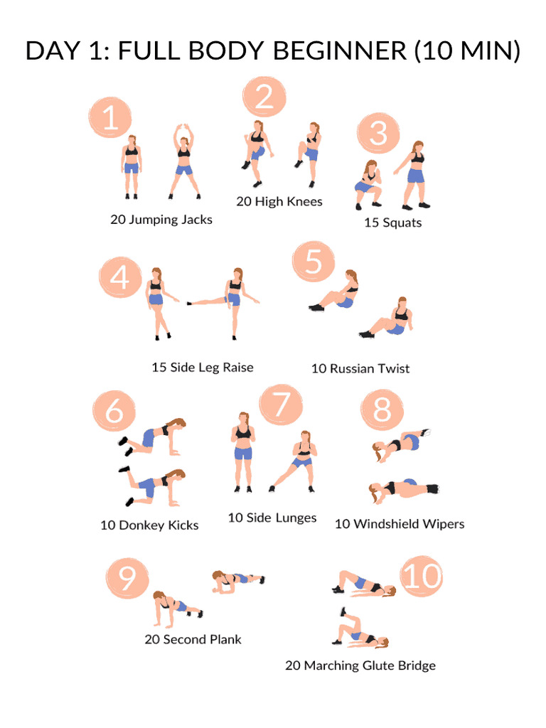 Workout Printable | PDF