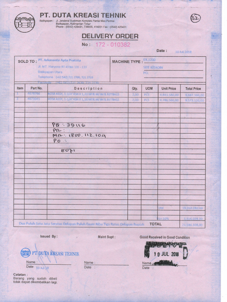 Do 172-010382 E071 | PDF