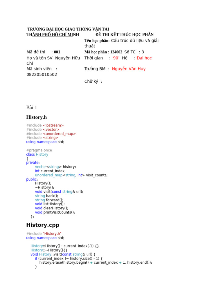 Cấu trúc dữ liệu và giải thuật | PDF | Computer Programming | Naming ...