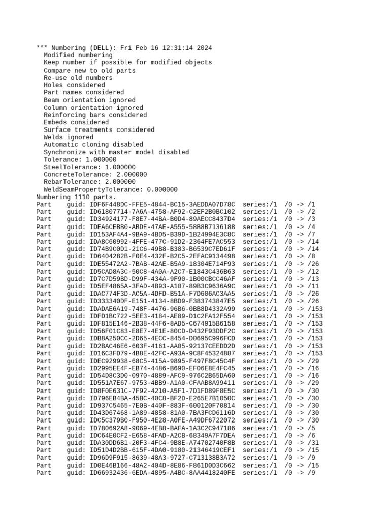Part Numbering and Modifications Guide | PDF | Mechanical Engineering