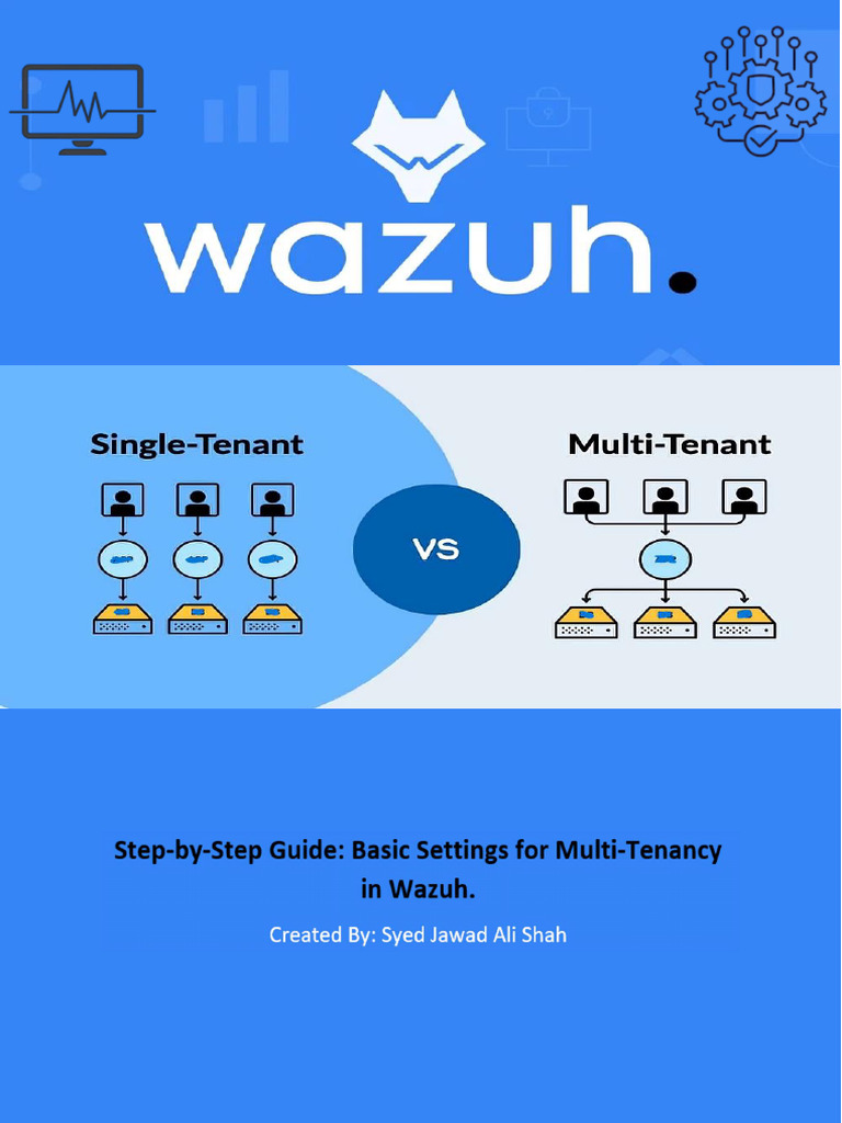 Wazuh Multi-Tenancy Setup Guide | PDF | Databases | Computing