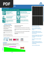 TATA Power Solar Panel Specifications | PDF | Photovoltaics | Electricity