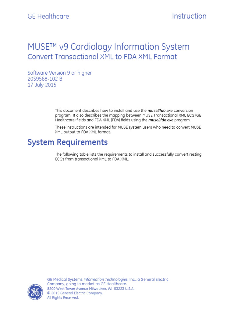 2059568-102B Muse9 XML CM | PDF | Computer File | Command Line Interface
