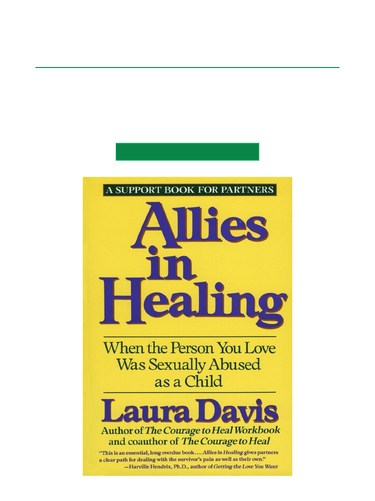Healing for Loved Ones of Abuse Survivors | PDF