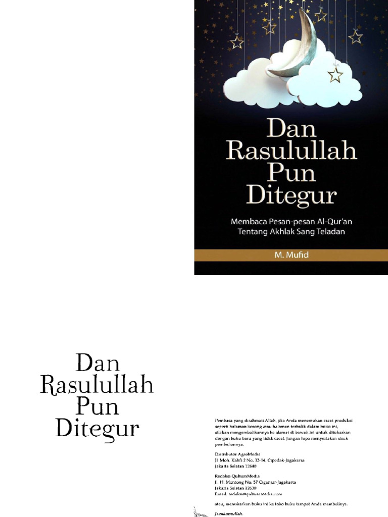 Dan Rasulullah Pun Ditegur - (Z-Library) | PDF