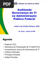 TCU Palestra - Auditando Governança de TI na APF