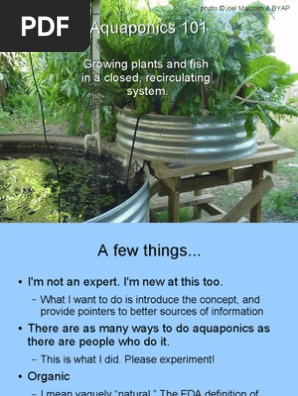 Aquaponics 101