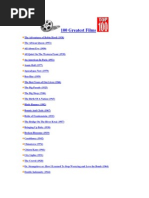 Download 100 Greatest Films Ever Made by Deepu PThomas SN8638651 doc pdf
