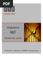 Understanding RACF in Mainframe Security | PDF | User (Computing ...