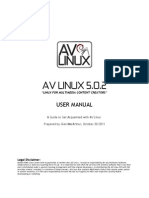 AV LINUX 5.0.2 - Debian Manual