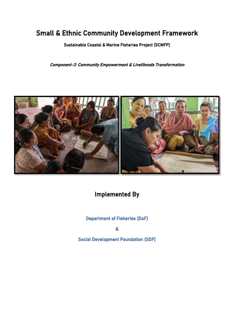 Small and Ethnic Communty Development Framework-English | PDF ...