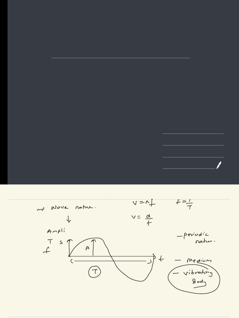 Sound Part B Lect 1 Rev | PDF | Physical Quantities | Electrical ...