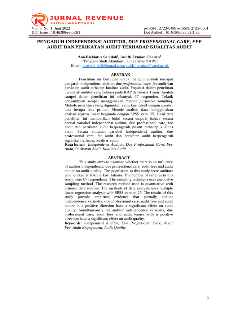 Revenue Template 32-1-9 | PDF