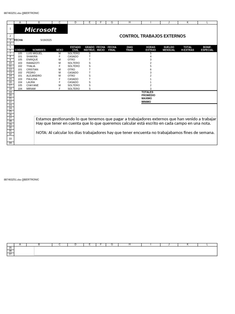 10 Práctica Completa (Cálculos) | PDF