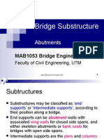 Design of Abutments