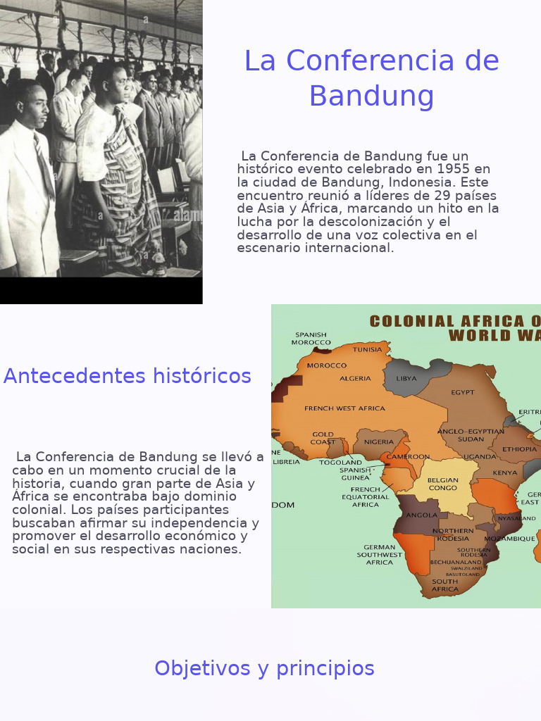 Legado de la Conferencia de Bandung | PDF | Descolonización | Asia