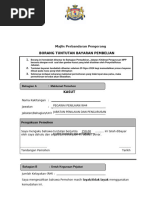 Borang A2 Surat Setuju Terima RMT | PDF