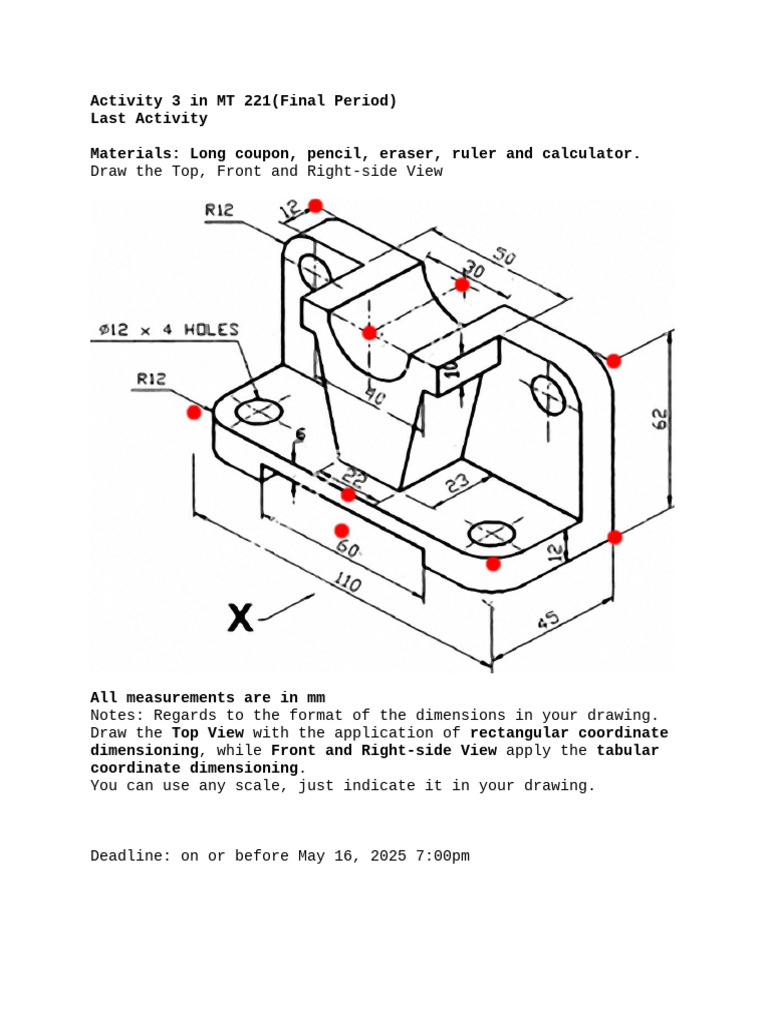 MT 221 Final Activity Guidelines | PDF