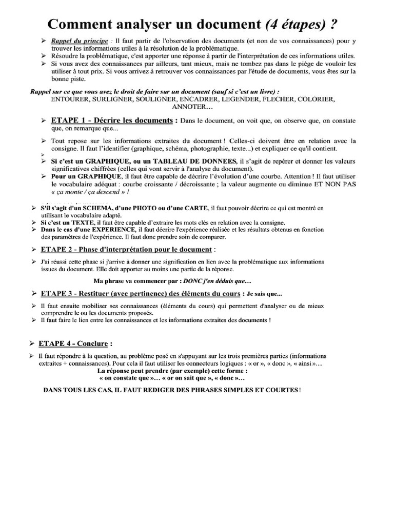 Analyse des Documents PDF | PDF