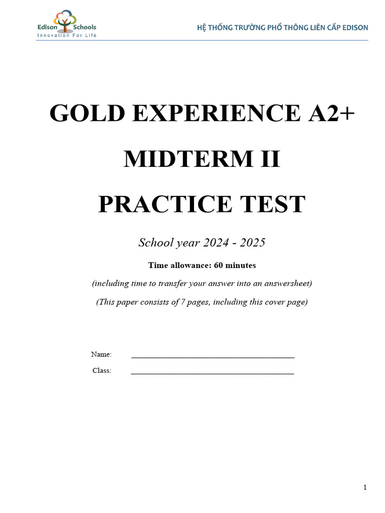 GEA2P - Midterm 2 Practice Test - 24.25 | PDF | French Fries | Foods