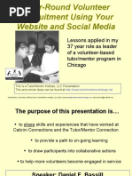 Download Strategies for recruiting volunteers for tutormentor programs by Daniel F Bassill SN86393822 doc pdf