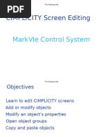 Editing CIMPLICITY Screens Tutorial | PDF | Double Click | Button ...
