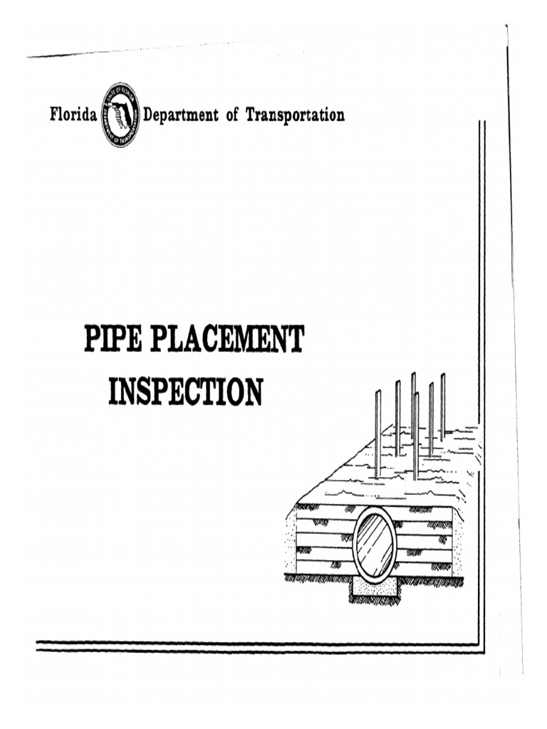 Pipe Placement Inspection 2013 | PDF