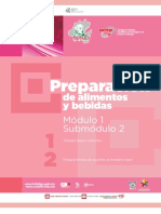 Guía formativa, PREPARACIÓN DE ALIMENTOS Y BEBIDAS 12, CECyTEH 2012 Gobierno Hidalgo