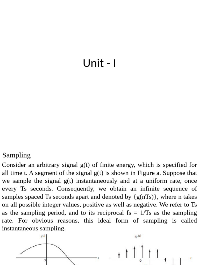 Sampling Theory and Signal Reconstruction | PDF | Sampling (Signal ...
