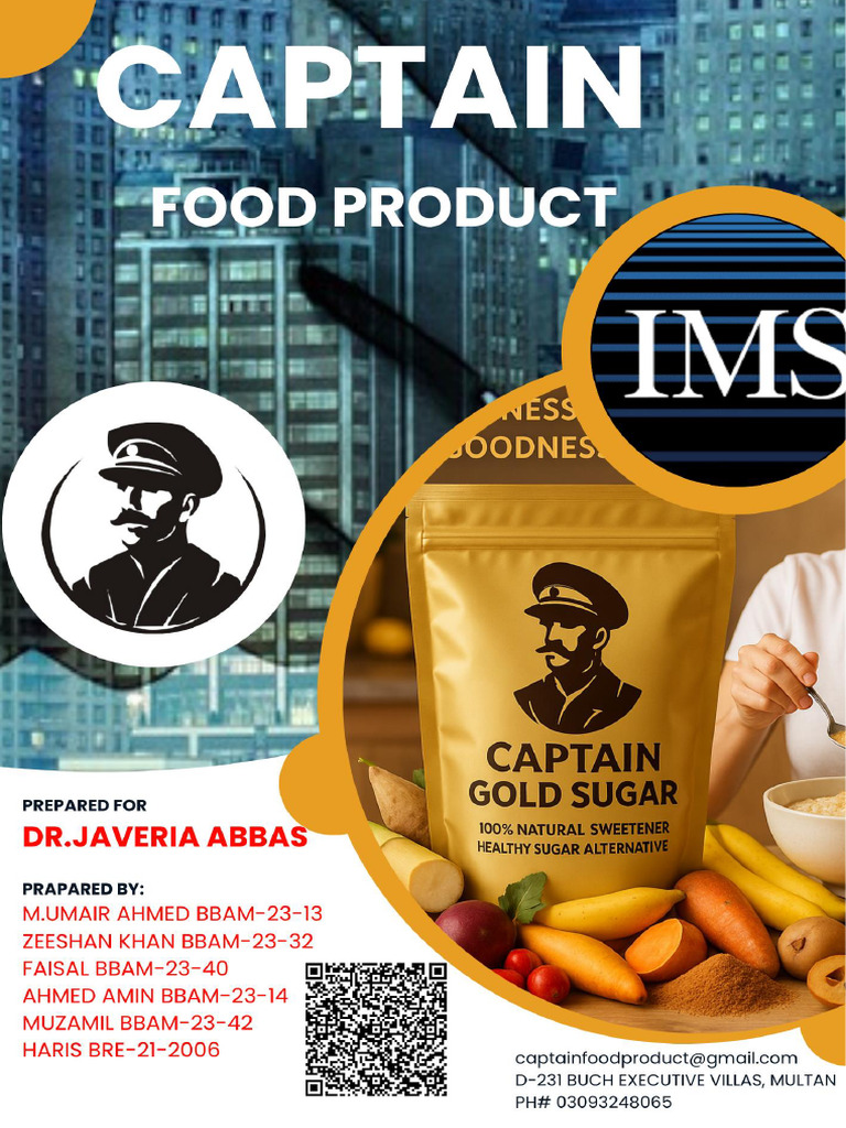 Captain Food Product | PDF | Experiment | Pricing